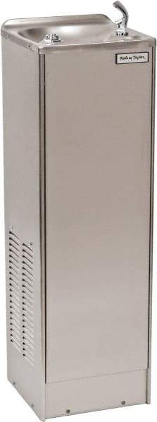 Halsey Taylor - 2.8 GPH Cooling Capacity Economy Floor Standing Water Cooler & Fountain - In-Wall, 105 Max psi, 120 VAC Volts, 230 Watts, 2.5 Full Load Amperage, Stainless Steel - Benchmark Tooling