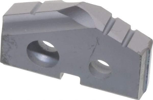 Allied Machine and Engineering - 11/16" Diam x 1/8" Thick, Seat Code 0, 132° Included Angle Spade Drill Insert - TiAlN Coated, Carbide, Grade K20, Series T-A - Benchmark Tooling
