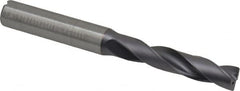 Kennametal - 21/64" 180° Spiral Flute Solid Carbide Screw Machine Drill Bit - Benchmark Tooling