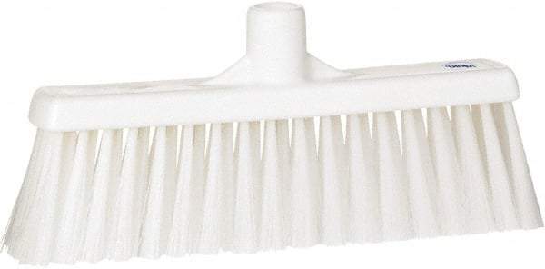 Vikan - 5-5/8" OAL Polyester Bristle Lobby Broom - 3" Bristle Length, 11" Wide - Benchmark Tooling