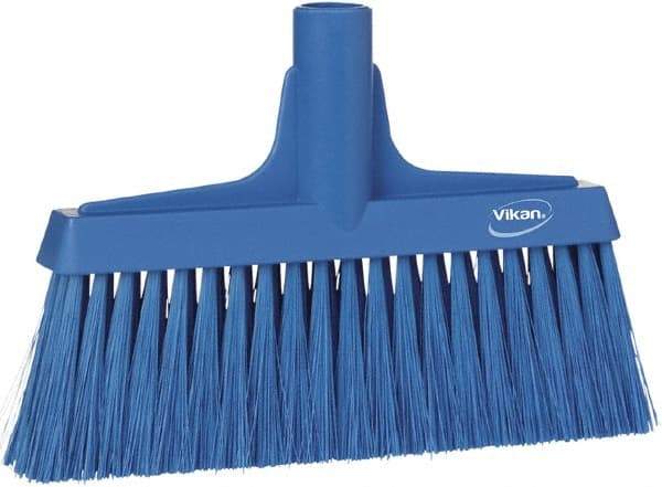 Vikan - 6-3/4" OAL Polyester Bristle Lobby Broom - 3" Bristle Length, 9-1/2" Wide - Benchmark Tooling