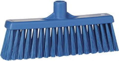 Vikan - 5-5/8" OAL Polyester Bristle Lobby Broom - 3" Bristle Length, 11" Wide - Benchmark Tooling