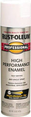 Rust-Oleum - White, Semi Gloss, Rust Proof Enamel Spray Paint - 14 Sq Ft per Can, 15 oz Container, Use on Multipurpose - Benchmark Tooling