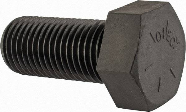 Value Collection - 2 - 4-1/2 UNC, 4-1/2" Length Under Head Hex Head Cap Screw - Partially Threaded, Grade 8 Alloy Steel, Uncoated, 3" Hex - Benchmark Tooling