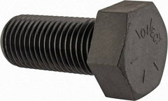 Value Collection - 2 - 4-1/2 UNC, 4-1/2" Length Under Head Hex Head Cap Screw - Partially Threaded, Grade 8 Alloy Steel, Uncoated, 3" Hex - Benchmark Tooling