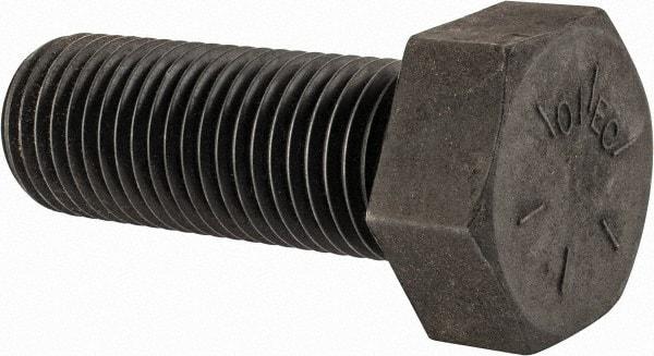 Value Collection - 2 - 4-1/2 UNC, 5-1/2" Length Under Head Hex Head Cap Screw - Partially Threaded, Grade 8 Alloy Steel, Uncoated, 3" Hex - Benchmark Tooling