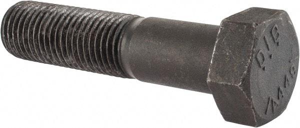 Value Collection - 1-3/4 - 5 UNC, 7-1/2" Length Under Head Hex Head Cap Screw - Partially Threaded, Grade 5 Steel, Uncoated, 2-5/8" Hex - Benchmark Tooling