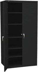 Hon - 5 Shelf Locking Storage Cabinet - Steel, 36" Wide x 18" Deep x 71-1/2" High - Benchmark Tooling