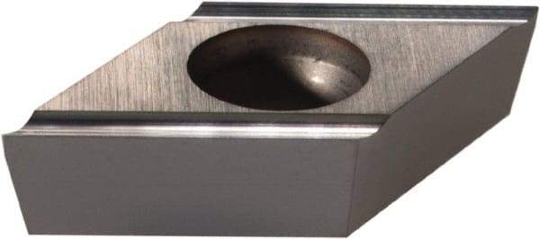 Ingersoll Cutting Tools - DCET32.50 GF Grade TT9020 Carbide Turning Insert - 55° Diamond, 3/8" Inscr Circle, 5/32" Thick, 0.004" Corner Radius - Benchmark Tooling