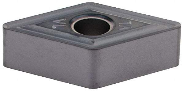 Iscar - DNMG332 VL Grade IC908 Carbide Turning Insert - TiAlN Finish, 55° Diamond, 3/8" Inscr Circle, 3/16" Thick, 1/32" Corner Radius - Benchmark Tooling