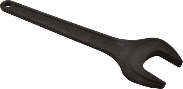 Facom - 75mm Standard Service Open End Wrench - 19-11/16" OAL, Single End, Black Finish, 15° Head Angle - Benchmark Tooling