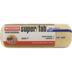 Wooster Brush - 3/8" Nap, 7" Wide Paint Roller - Medium Texture, Synthetic Knit - Benchmark Tooling