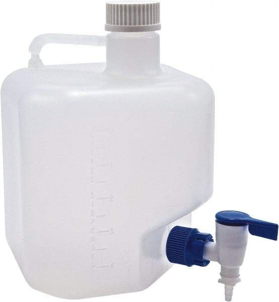 Dynalon Labware - 5 L Carboy - Polypropylene, Translucent, 10.6" High x 7-1/2" Diam, 45mm Cap - Benchmark Tooling