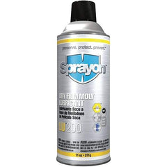 Sprayon - Multipurpose Lubricants & Penetrants - 16 OZ DRY MOLY LUBE LUBRICANT & RUST PREVENT - Benchmark Tooling