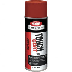 Krylon - 16 oz High Gloss Red Oxide Rust Control Primer - 20 to 25 Sq Ft Coverage - Benchmark Tooling