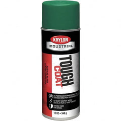 Krylon - Machinery Green, 12 oz Net Fill, High Gloss, Enamel Spray Paint - 20 to 25 Sq Ft per Can, 16 oz Container, Use on Conduits, Ducts, Electrical Equipment, Machinery, Metal, Motors, Pipelines & Marking Areas, Railings, Steel Bars, Tool Boxes, Tools - Benchmark Tooling