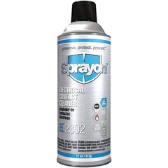 Sprayon - 11 Ounce Aerosol Contact Cleaner - -20°F Flash Point, Flammable, Plastic Safe - Benchmark Tooling