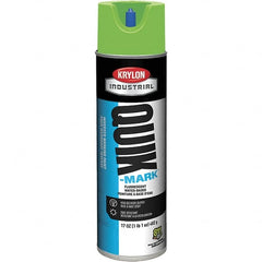 Krylon - 20 fl oz Green Marking Paint - 50 to 60 Sq Ft Coverage, Water-Based Formula - Benchmark Tooling