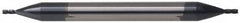 SGS - 7/16", 9/16" LOC, 7/16" Shank Diam, 2-3/4" OAL, 4 Flute, Solid Carbide Square End Mill - Double End, AlTiN Finish, Spiral Flute, 30° Helix, Centercutting, Right Hand Cut, Right Hand Flute, Series 14 - Benchmark Tooling