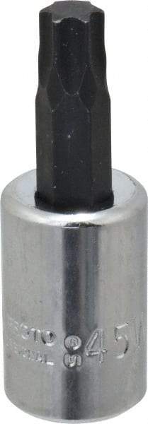 Proto - 3/8" Drive, T45 Torx Bit Socket - 1-31/32" OAL - Benchmark Tooling