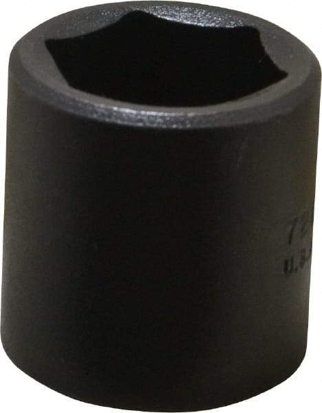 Proto - 3/8" Drive 13/16" Standard Impact Socket - 6 Points, 1-7/32" OAL - Benchmark Tooling