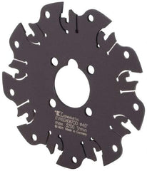 Kennametal - Arbor Hole Connection, 1-1/16" Depth of Cut, 4" Cutter Diam, Indexable Slotting Cutter - Benchmark Tooling
