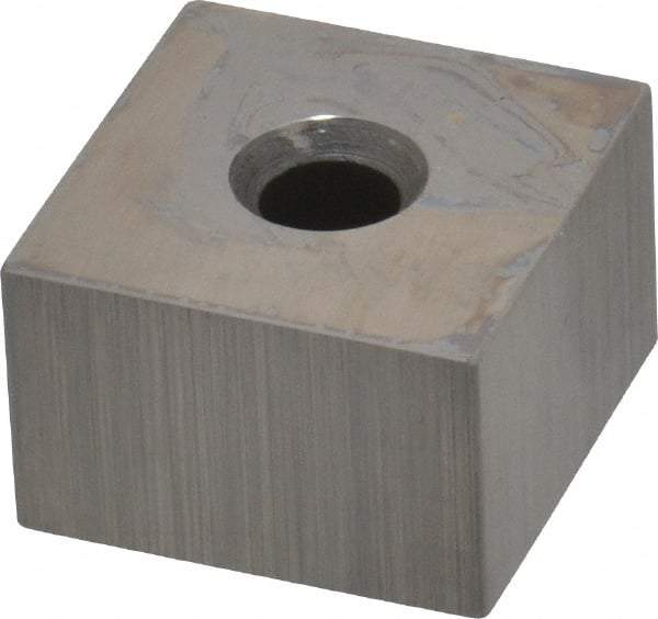 Mitutoyo - 0.6" Square Steel Gage Block - Accuracy Grade 0, Includes Certificate of Inspection - Benchmark Tooling