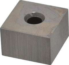 Mitutoyo - 0.6" Square Steel Gage Block - Accuracy Grade 0, Includes Certificate of Inspection - Benchmark Tooling