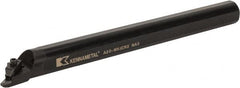 Kennametal - VP.., 3° Lead Angle A-NVJC Internal Right Hand Indexable Profiling Toolholder - 1-1/4" Shank Width, 14" Long, Steel, Through Coolant - Benchmark Tooling