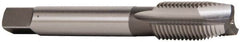 OSG - M14x1.50 Metric Fine, 3 Flute, Bright Finish, High Speed Steel Spiral Point Tap - Plug Chamfer, Right Hand Thread, 3-19/32" OAL, 1-21/32" Thread Length, 0.429" Shank Diam, Series 142 - Exact Industrial Supply