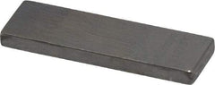 Mitutoyo - 0.1008" Rectangular Steel Gage Block - Accuracy Grade 0, Includes Certificate of Inspection - Benchmark Tooling