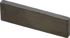 Mitutoyo - 0.1009" Rectangular Steel Gage Block - Accuracy Grade 0, Includes Certificate of Inspection - Benchmark Tooling