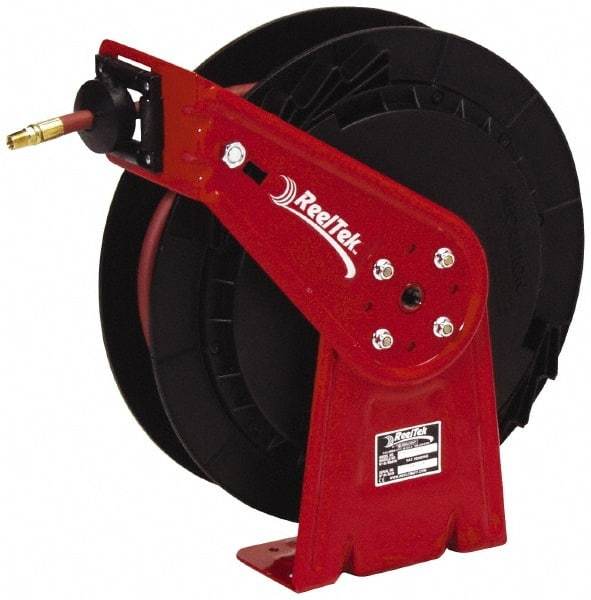 Reelcraft - 50' Spring Retractable Hose Reel - 300 psi, Hose Included - Benchmark Tooling