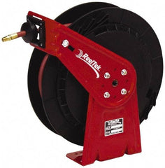 Reelcraft - 50' Spring Retractable Hose Reel - 300 psi, Hose Included - Benchmark Tooling