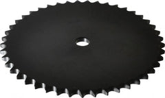 Browning - 45 Teeth, 1/2" Chain Pitch, Chain Size 40, "A" Plate Roller Chain Sprocket - 5/8" Bore Diam, 7.168" Pitch Diam, 7.45" Outside Diam - Benchmark Tooling