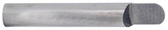 Accupro - 1/4 Inch Diameter, 4 Inch Overall Length, 3/8 Inch Split Length, Solid Carbide, Full Radius Split End Carbide Blank - Double End - Benchmark Tooling