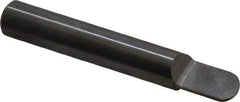 Accupro - 3/8 Inch Diameter, 2-1/2 Inch Overall Length, 1/2 Inch Split Length, Solid Carbide, Full Radius Split End Carbide Blank - Single End - Benchmark Tooling