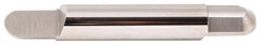 Accupro - 1/4 Inch Diameter, 4 Inch Overall Length, 3/8 Inch Split Length, Solid Carbide, Full Radius Split End Carbide Blank - Single End - Benchmark Tooling