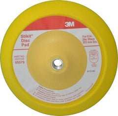 3M - 8" Diam Adhesive/PSA Disc Backing Pad - Medium Density, 3,000 RPM - Benchmark Tooling
