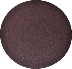 3M - 10" Diam, 36 Grit Aluminum Oxide Adhesive PSA Disc - Very Coarse Grade, X Weighted Cloth Backing, For Bench Top Motors, Random Orbital Sanders - Benchmark Tooling