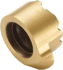 Seco - LCEX1105 Grade CP500, Internal Partial Profile 60° Threading Insert - 0.5 to 0.75mm & 48 to 36 TPI Int Pitch, Right Hand Insert, TiAlN/TiN Finish, Carbide - Benchmark Tooling