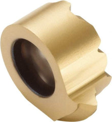 Seco - LCEX1105 Grade CP500, Internal Whitworth Threading Insert - 19 TPI Int Pitch, Left Hand Insert, TiAlN/TiN Finish, Carbide - Benchmark Tooling