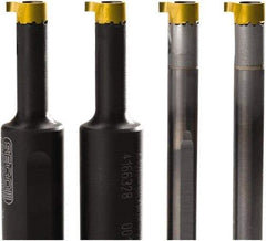 Seco - 8mm Min Bore Diam, 86.5mm OAL, 6mm Shank Diam, E-SGXN Indexable Boring Bar - 1.7mm Max Bore Depth, LCEX 0804.. Insert, Screw Holding Method - Benchmark Tooling