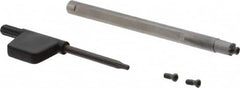 Seco - 1/4" Shank Diam, Indexable Boring Bar - Benchmark Tooling