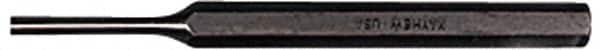 Mayhew - 1/8" Pin Punch - 4-3/4" OAL, Hardened Steel - Benchmark Tooling