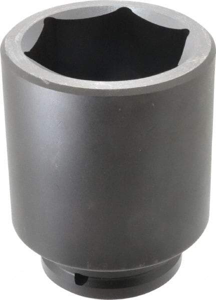 Proto - 1-1/2" Drive 3-1/2" Deep Impact Socket - 6 Points, 6-1/2" OAL - Benchmark Tooling