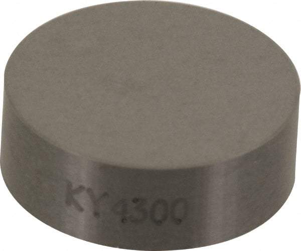 Kennametal - RNG45 E Grade KY4300 Ceramic Turning Insert - Al2O3/SiCw Finish, Round, 1/2" Inscr Circle, 5/16" Thick - Benchmark Tooling