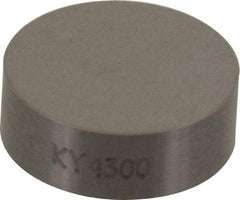 Kennametal - RNG45 E Grade KY4300 Ceramic Turning Insert - Al2O3/SiCw Finish, Round, 1/2" Inscr Circle, 5/16" Thick - Benchmark Tooling