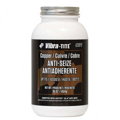 Vibra-Tite - 16 oz Jar, Copper Anti-Seize Lubricant, with Brush Cap - Benchmark Tooling