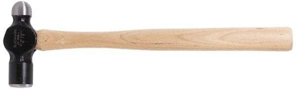 Blackhawk by Proto - 1 Lb Head Forged Steel Ball Pein Hammer - 14" Wood Handle, 14" OAL - Benchmark Tooling